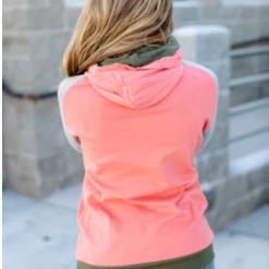 Iris & Rainbow Boutique #C903 Cabin Fever Ampersand Doublehood Sweatshirt