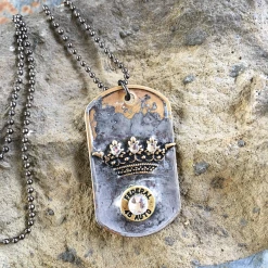 Iris & Rainbow Boutique #D76 Bullet Queen Necklace New Arrivals