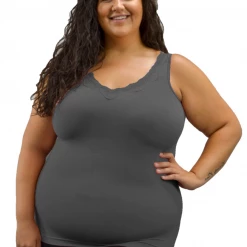 Iris & Rainbow Boutique New Arrivals #E50 Dreamy Reversible Tank (Charcoal)