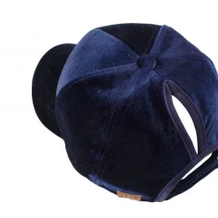 Iris & Rainbow Boutique #H161 CC Velvet Ponytail Hat New Arrivals