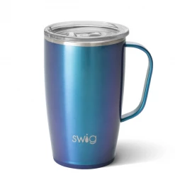 Iris & Rainbow Boutique New Arrivals #M804 Shimmering Travel Mug (MERMAZING)