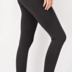 Iris & Rainbow Boutique #H209 Banding Together Leggings (Black) - 6140 New Arrivals