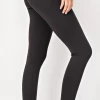 Iris & Rainbow Boutique New Arrivals #H210 Banding Together Leggings (Navy) - 6140