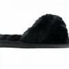 Iris & Rainbow Boutique #H153 Corky’s Slumber Slippers (Black)