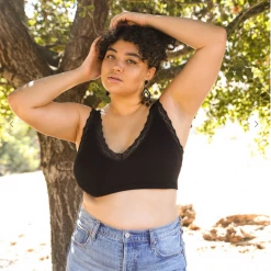 Iris & Rainbow Boutique #H293 Lets Get Lacey Bralette (Black) New Arrivals