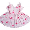 Iris & Rainbow Boutique #H757 Ballet Bunny Ruffle Twirl Dress New Arrivals