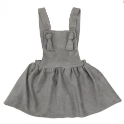 Iris & Rainbow Boutique #H759 The Gray Pinafore New Arrivals