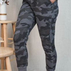 Iris & Rainbow Boutique New Arrivals #J427 We Are Warriors Camo Joggers
