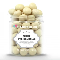 Iris & Rainbow Boutique #J895 White Pretzel Balls New Arrivals