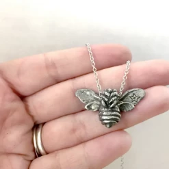 Iris & Rainbow Boutique New Arrivals #J964 Big Bumble Bee Necklace