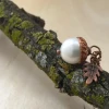 Iris & Rainbow Boutique New Arrivals #J968 Copper Pearl Acorn Necklace