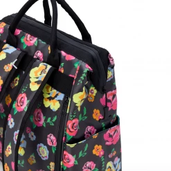 Iris & Rainbow Boutique #K132 Fleur Noir Packi Backpack Cooler