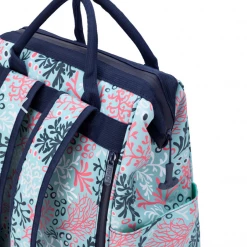 Iris & Rainbow Boutique #K133 Coral Me Crazy Packi Backpack Cooler