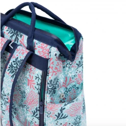 Iris & Rainbow Boutique #K133 Coral Me Crazy Packi Backpack Cooler