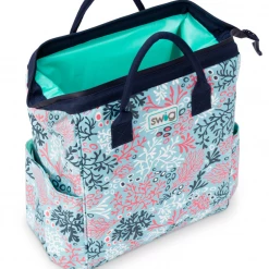 Iris & Rainbow Boutique #K133 Coral Me Crazy Packi Backpack Cooler