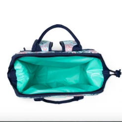 Iris & Rainbow Boutique #K133 Coral Me Crazy Packi Backpack Cooler