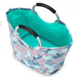Iris & Rainbow Boutique #K139 Coral Me Crazy Loopi Tote