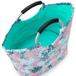 Iris & Rainbow Boutique #K139 Coral Me Crazy Loopi Tote