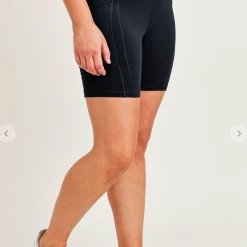 Iris & Rainbow Boutique #K204 Bring It Back Biker Shorts (BLACK)