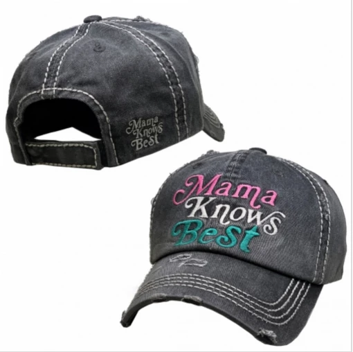 Iris & Rainbow Boutique New Arrivals #K230 Mama Knows Best Hat