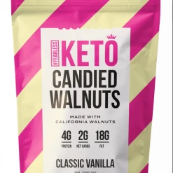Iris & Rainbow Boutique New Arrivals #K245 Keto Candied Walnuts (Classic Vanilla)