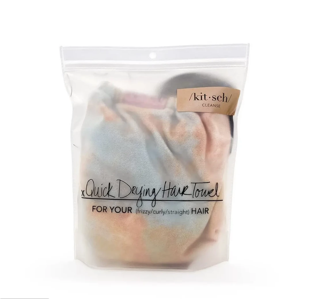 Iris & Rainbow Boutique #K406 Darling Kitsch Microfiber Hair Towel (TIE DYE) 5 Iris & Rainbow Boutique #K406 Darling Kitsch Microfiber Hair Towel (TIE DYE)