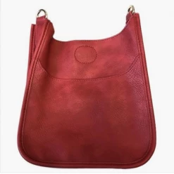 Iris & Rainbow Boutique K530 Mini Vegan Messenger Bag RED - No Strap New Arrivals