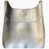 Iris & Rainbow Boutique New Arrivals K532 Mini Vegan Messenger Bag SILVER - No Strap