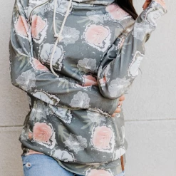 Iris & Rainbow Boutique #K592 Ampersand Better Days Double Hooded Sweatshirt New Arrivals