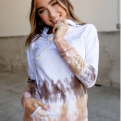 Iris & Rainbow Boutique New Arrivals #K594 Ampersand Total Clarity Hoodie