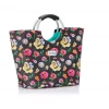 Iris & Rainbow Boutique #K659 Fleur Noir Loopi Tote