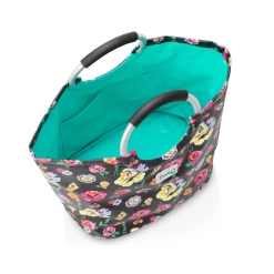 Iris & Rainbow Boutique #K659 Fleur Noir Loopi Tote