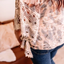 Iris & Rainbow Boutique New Arrivals #L7 Spot The Poncho