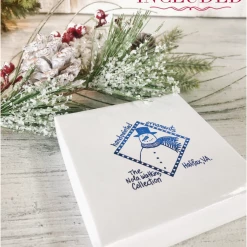 Iris & Rainbow Boutique New Arrivals #K997 Merry Christmas Heifers Ornament