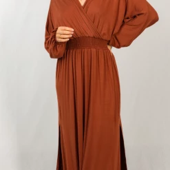 Iris & Rainbow Boutique #L226 Showstopper Maxi Dress (Copper) 9 Iris & Rainbow Boutique #L226 Showstopper Maxi Dress (Copper)