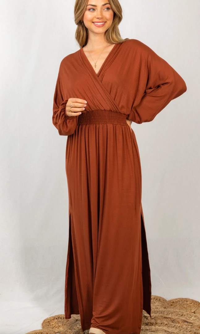 Iris & Rainbow Boutique #L226 Showstopper Maxi Dress (Copper) 6 Iris & Rainbow Boutique #L226 Showstopper Maxi Dress (Copper)