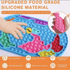 Iris & Rainbow Boutique New Arrivals #L232 Pop It Map Of The World