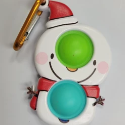 Iris & Rainbow Boutique New Arrivals #L234 Christmas Keychain Pop Its