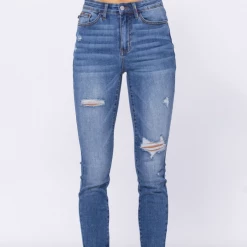 Iris & Rainbow Boutique New Arrivals #L263 Light Up The Night Judy Blue Skinny Jeans