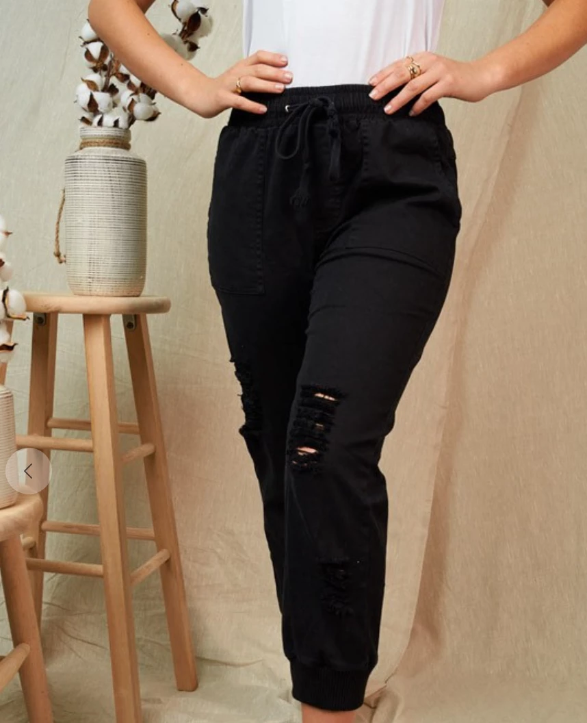 Iris & Rainbow Boutique New Arrivals #L453 I Feel My Power Grow Joggers 3 Iris & Rainbow Boutique New Arrivals #L453 I Feel My Power Grow Joggers