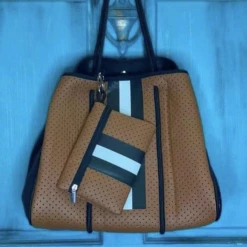 Iris & Rainbow Boutique New Arrivals #M5 Everything And A Little More Bag (Camel Chic)
