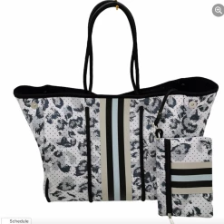 Iris & Rainbow Boutique New Arrivals #L467 Everything And A Little More Bag (White A.P)