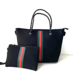 Iris & Rainbow Boutique #L488 Everything And A Little More Tote Bag (Black) New Arrivals