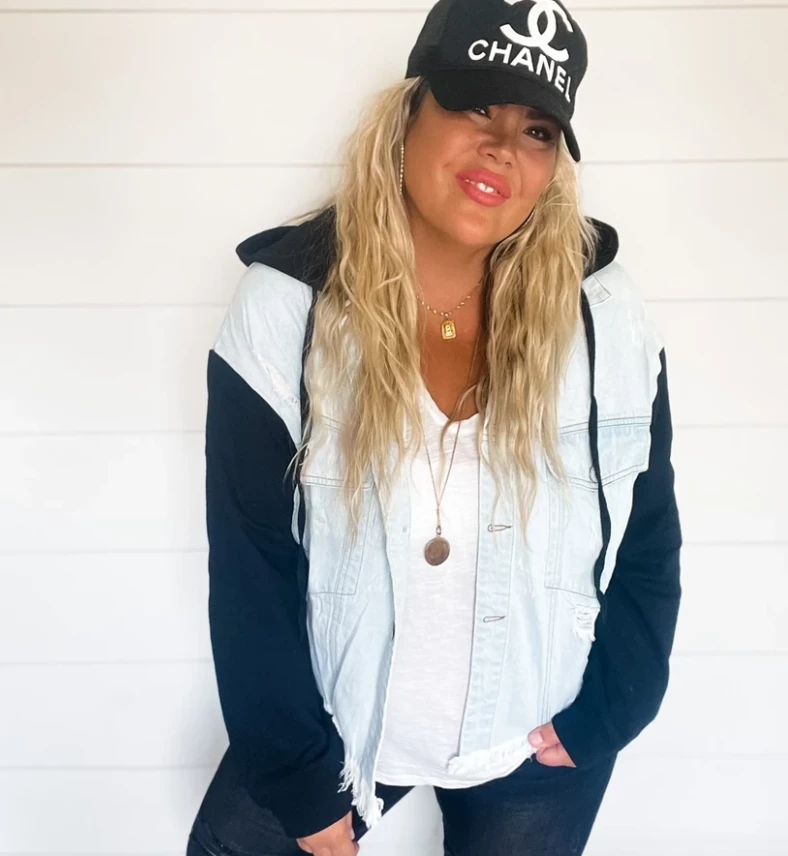 Iris & Rainbow Boutique #L545 Live In The Moment Denim Jacket (Black) New Arrivals 3 Iris & Rainbow Boutique #L545 Live In The Moment Denim Jacket (Black) New Arrivals