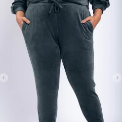 Iris & Rainbow Boutique #L570 Feels Like A Dream Joggers (Grey Blue) New Arrivals