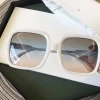 Iris & Rainbow Boutique New Arrivals #L611 Give Me The Glam Sunglasses (White)