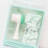 Iris & Rainbow Boutique #L777 Dual Action Face Brush & Headband Set (Mint)