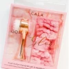 Iris & Rainbow Boutique New Arrivals #L778 Dual Action Face Brush & Headband Set (Pink)