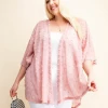 Iris & Rainbow Boutique #L908 I'm Levitating Cardigan (Mauve)