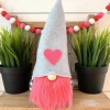 Iris & Rainbow Boutique #L938 11" Medium Pink Valentine Gnome (Boy) New Arrivals